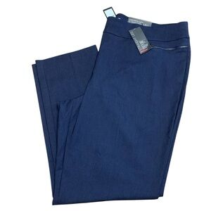 Avenue Women’s Super Stretch  Pull-on Straight-Leg Hi Rise Pants NWT